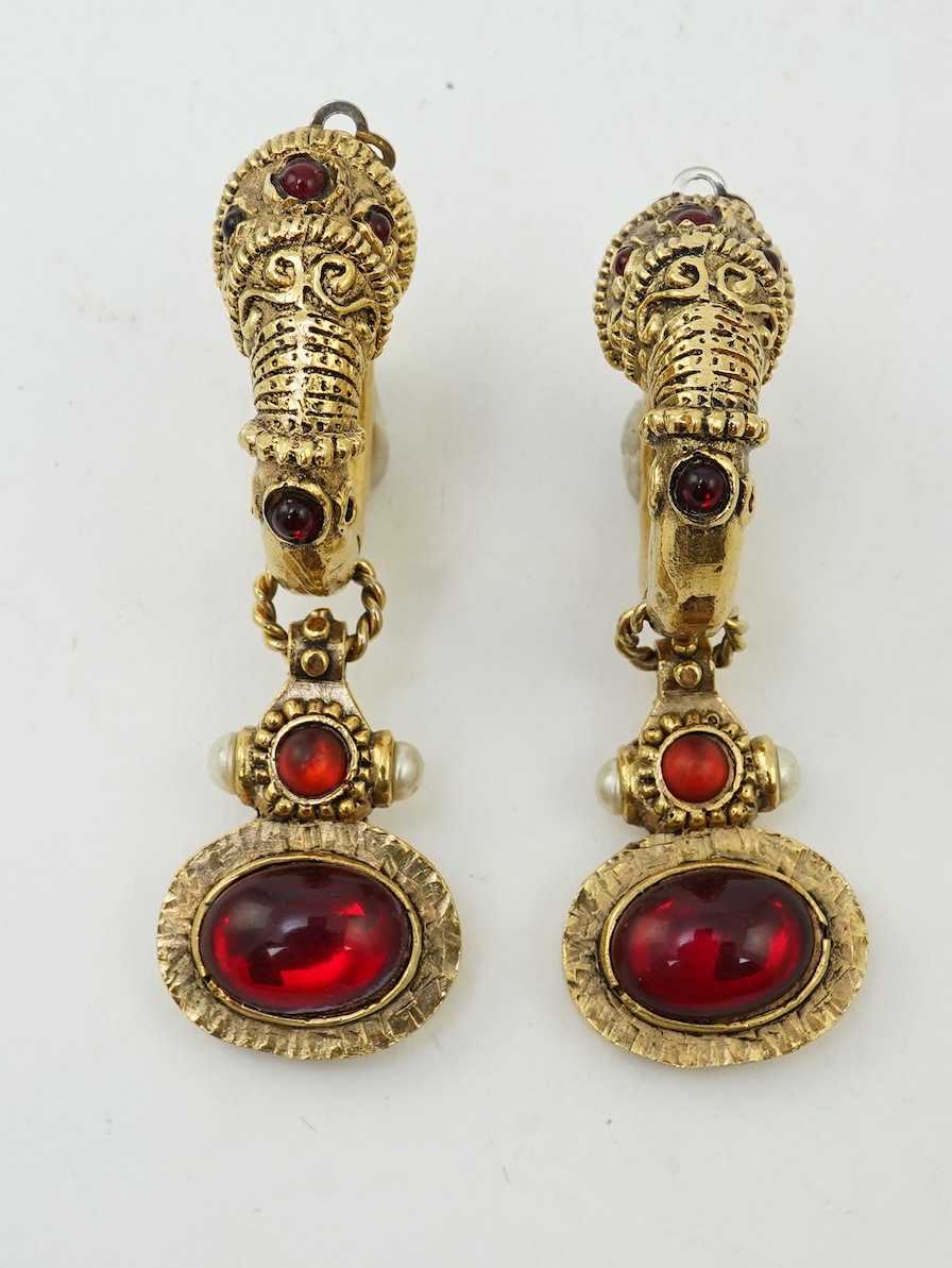 A collection of costume jewellery, mid-late 20th century